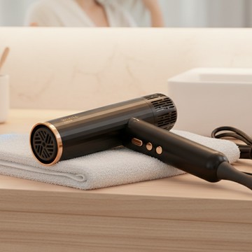 寵愛禮【 WHALL 】專業負離子吹風機 ( WD-1000 )  摩羯座生日/生日禮物/ 寵愛女神/BLDC吹風機/沙龍級護髮/快速乾髮/送女友必備/告別毛躁/輕巧旅行/新居入厝