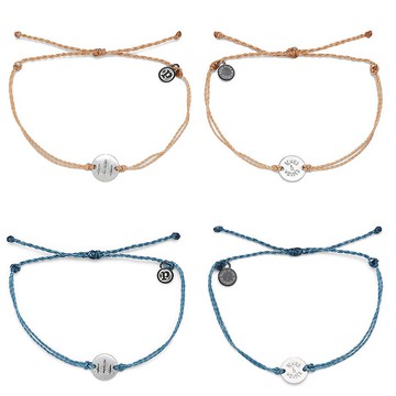 Pura Vida 漫遊蠟線衝浪手鍊手環(四色)