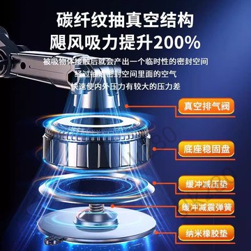 🔥台灣出貨🔥車載手機導航支架中控台玻璃通用大吸盤穩支架桌面視頻架嚴選