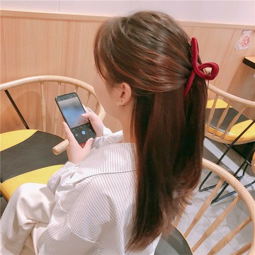 絲絨發夾抓夾后腦勺鯊魚夾發卡大號年新款網紅夾子頭飾發量多