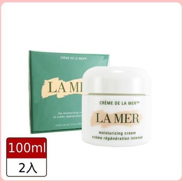 【LA MER 海洋拉娜】經典乳霜100ml*2入組