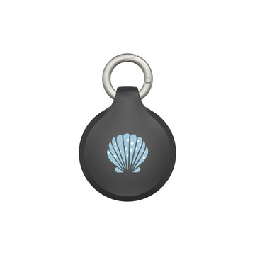 犀牛盾 Apple AirTag 保護殼 防丟保護套 附兩組掛環 【獨家設計款】 - 黑色 - 美人