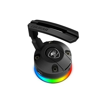 【享最高折300】COUGAR 美洲獅 Bunker RGB 真空吸盤滑鼠理線器