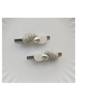 貝殼水滴髮夾 | 鴨嘴夾 | hair clip