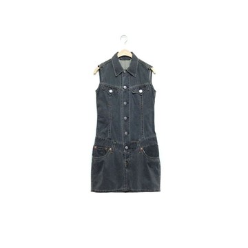 │千金難買早知道│丹寧灰連身裙VINTAGE/MOD'S