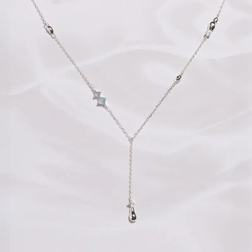 SPANCONNY海洋聯名 |海藍寶漣漪項鍊