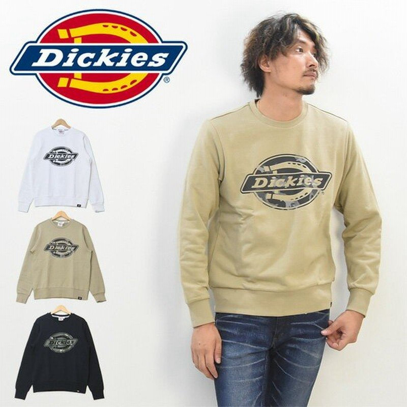 Dickies ディッキーズ カモフラロゴプリント トレーナー 裏毛