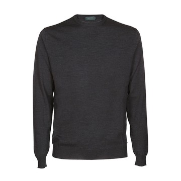 Zanone - Dark Grey Wool Sweater