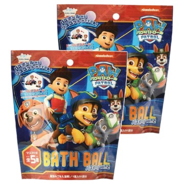 Nol 汪汪隊 沐浴球 內附玩具  60g  2包