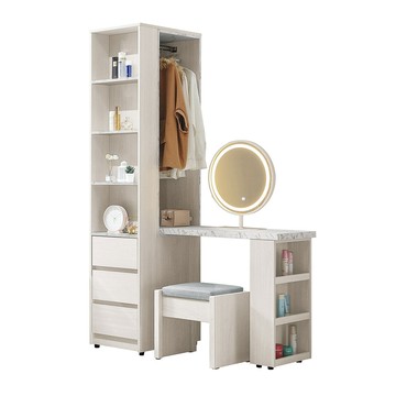 obis 蘿拉4*6.5尺組合書桌櫃(全組)