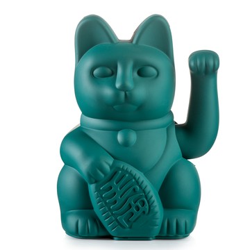【DONKEY PRODUCTS】招財貓 (深綠) (15cm)