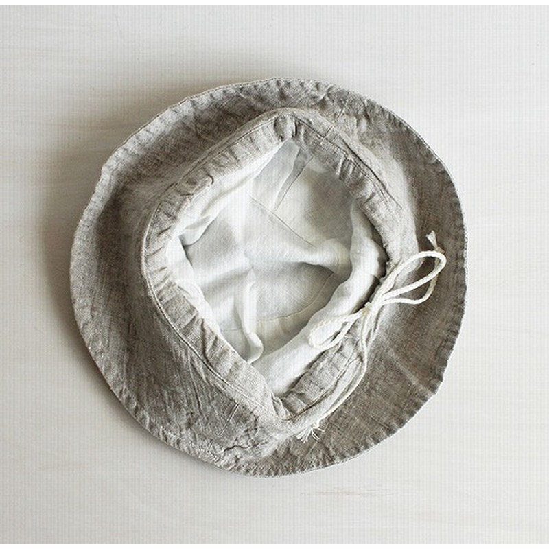 新品タグ付き☘️Lino e Lina♡マノン リネンハット(セザム) lino e