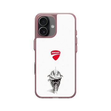 iPhone 17 Clear (相機按鈕) 晶醺玫 - Ducati - Sketch