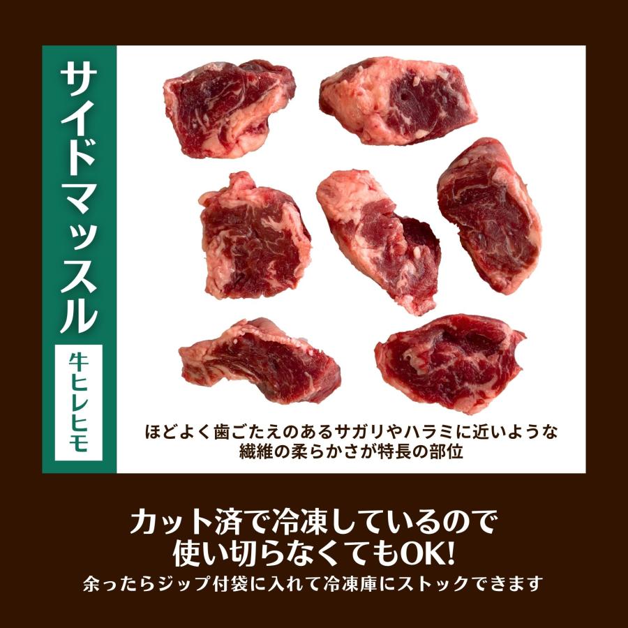 牛肉 牛ヒレ ひと口 ステーキ 500g 牛 ヒレ まとめ買い 送料無料 肉 冷凍 冷凍食品 牛肉  スライス 焼肉 バーベキュー 煮込み ステーキ クリスマス