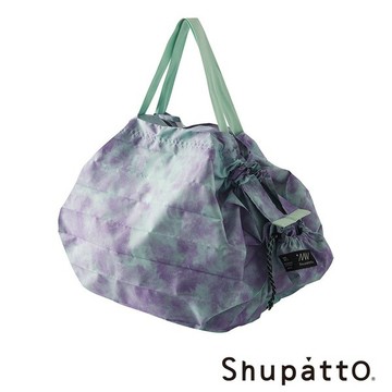 【Shupatto】燈籠型戶外系列防潑水秒收環保啪啪包-大-霧夜紫 (SH-S502EV-XAP1)