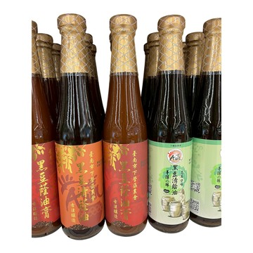 【玻璃瓶宅配限12瓶】下營區農會  A贏黑豆 蔭油膏/清蔭油/昆布蔭油 420cc/瓶【現貨】