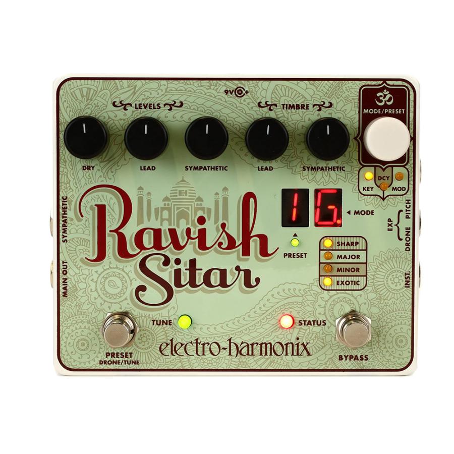 electro-harmonix Ravish [Sitar Emulator] (シタールシミュレーター)