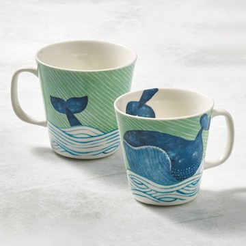 日本澤藍美濃燒｜動物軍團-馬克對杯組(2件式)-4選2