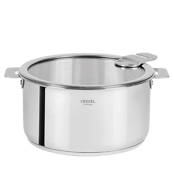Cristel Casteline Tech 3.4-Quart Saucepan with Lid Bloomingdale's Exclusive