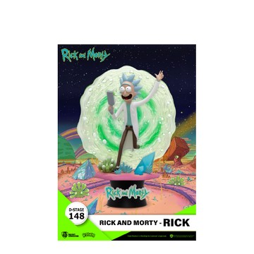 BEAST KINGDOM 瑞克和莫蒂 瑞克