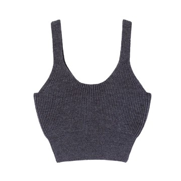 alexanderwang 羅紋羊毛花呢背心