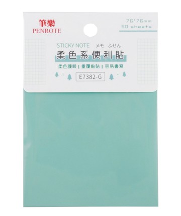 【PENROTE 筆樂】柔色系便利貼 G