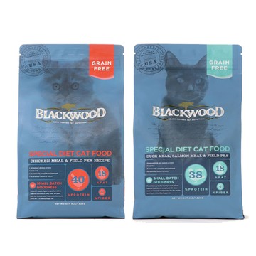 毛豆寵物柏萊富 blackwood 全齡 特調無穀貓飼料 6kg /13.23磅