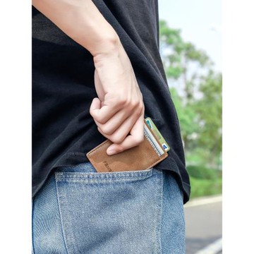 超薄卡包男士真皮信用卡片包女式簡約便攜迷你卡套薄小巧公交卡夾