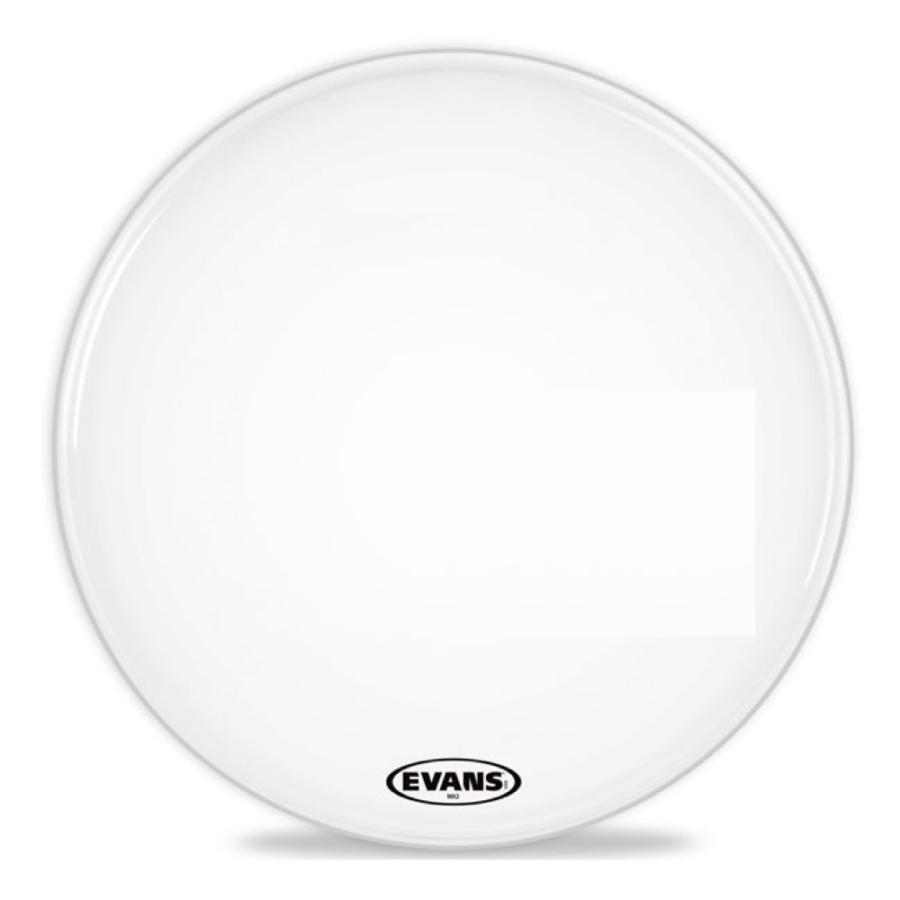 EVANS MX2 White Marching Bass Head マーチングバスドラムヘッド BD28MX2W