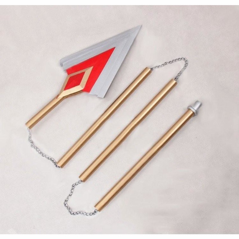 コスプレ用/佐倉杏子風小道具/槍+鎖フルセット/武器/魔法少女まどか