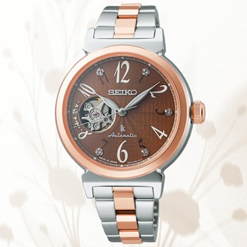 SEIKO精工 LUKIA 經典開芯機械腕錶 新年禮物 推薦 送禮 4R38-02N0B/SSVM062J