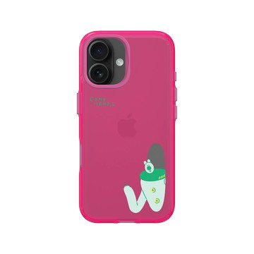 iPhone 16 Clear 粉漾桃 - 包大山 Baozi - 快躲進來