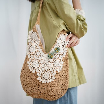 文藝編織手提單肩包959051