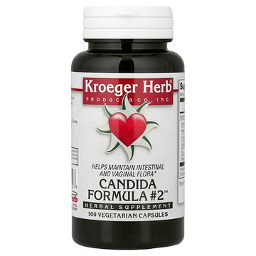 Kroeger Herb Co, Candida Formula #2™，100 粒素食膠囊
