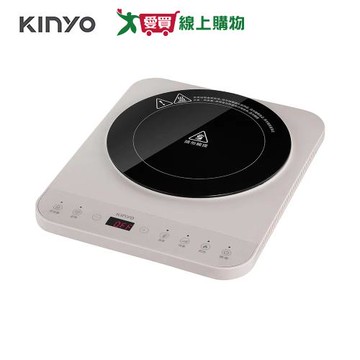 KINYO IH溫控薄型電磁爐 奶茶色 EIH-6690【愛買】