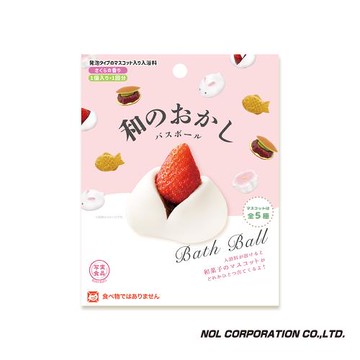 日本NOL-和風甜點入浴球x4(泡澡球)(採隨機出貨)