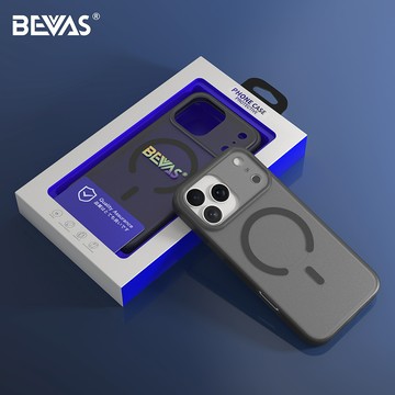 【蝦米良品】日本BEVAS  iPhone 17 16 15 14 13 Pro Max Plus 磁吸殼 Magsafe無線充電手機殼 頂級霧面