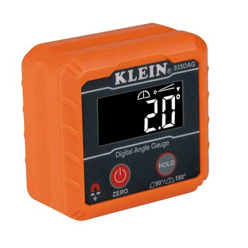 [5美國直購少量現貨] Klein 電子水平儀 935DAG 0-90/0-180 量角器 角度計 IP42 Digital Electronic Level & Angle Gauge_II1