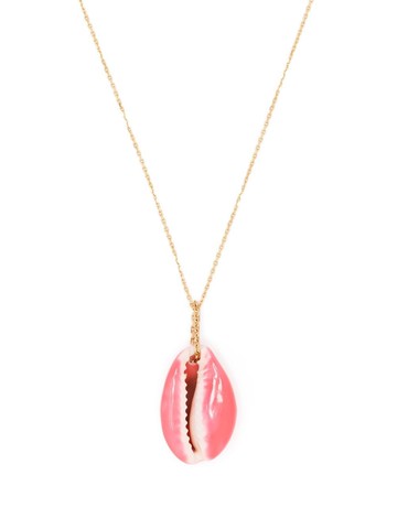 Aurelie Bidermann - 18kt yellow gold Merco pendant necklace - women - 18kt Yellow Gold/Shell - One Size