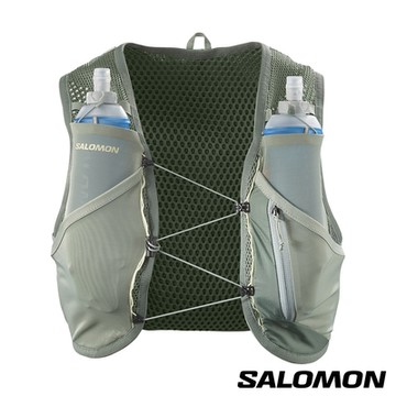 Salomon ACTIVE SKIN 8 水袋背包組 月桂綠/蓮葉綠/蘆薈綠