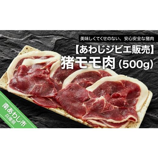 ふるさと納税 兵庫県 南あわじ市 猪モモ肉500g