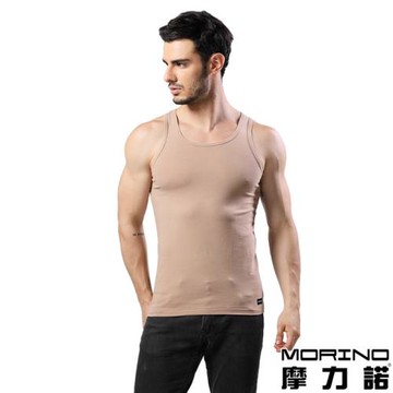 MORINOxLUCAS 設計師聯名-經典素色運動背心 (棕色)