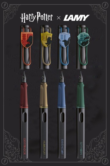 【不可刻字】LAMY 鋼筆 限量/SAFARI-Harry Potter史萊哲林 綠色