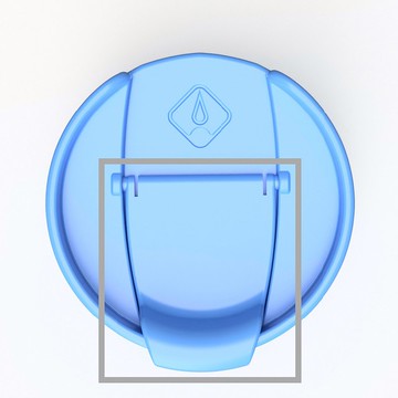 Wattle組件∣小掀蓋 (不含大蓋)_藍色