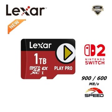 Lexar 雷克沙 Switch2專用超速版 1TB PLAY PRO microSDXC Express