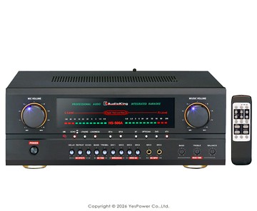 ＊來電享最低價＊HS-500A AudioKing 220W+220W 專業/家庭兩用擴大機