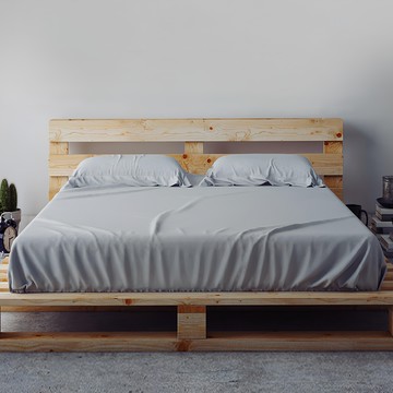 寢室安居 台灣製 黑科技石墨烯防潑水保潔墊  S(186 x 105cm)  淺灰色