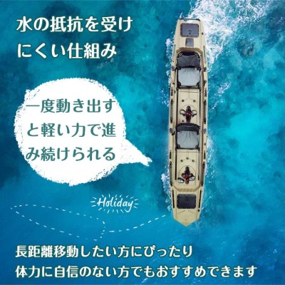 カヤック フィッシング シット 2人乗り 足漕ぎ 釣り パドル ペダル 分割式 手漕ぎ カヌー ボート 海 川 湖 ビーチ 渓流 夏 スポーツ  レジャー アウトドア od494 | LINEブランドカタログ