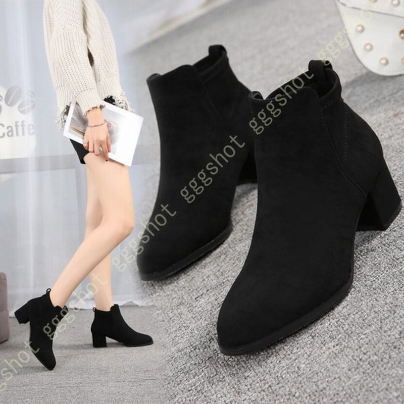 ミドルブーツ レティース 大きいサイス 柔らかい レディース かっこいい ウェスタンブーツ チャンキーヒール 履きやすい 秋 冬用 秋コーデ ブーティー 女性用 通販 Lineポイント最大0 5 Get Lineショッピング