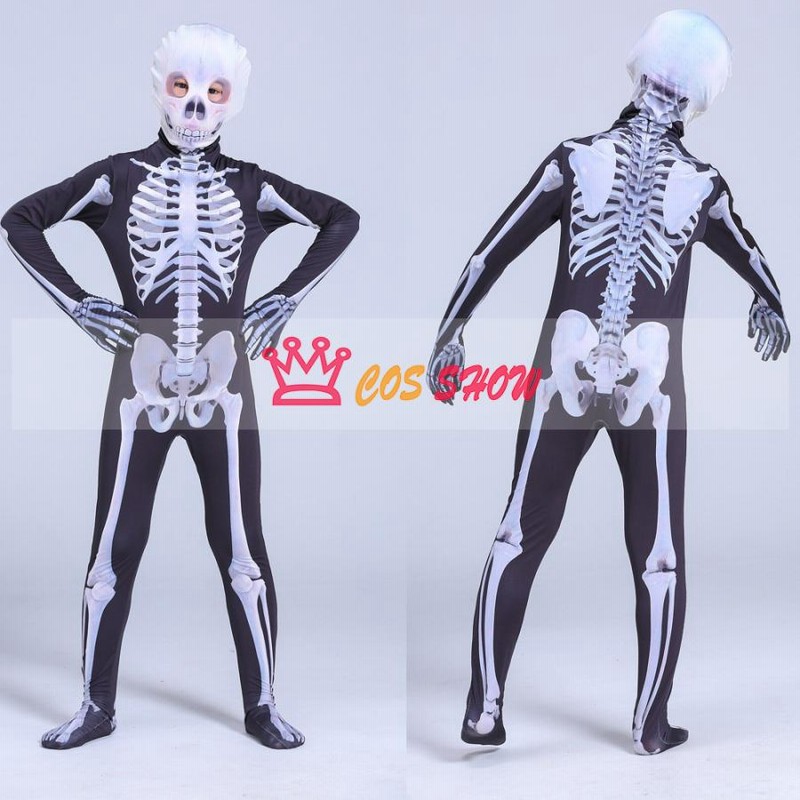骸骨 髑髏 お化け屋敷 怖い 人気 定番 ホラー コスチューム